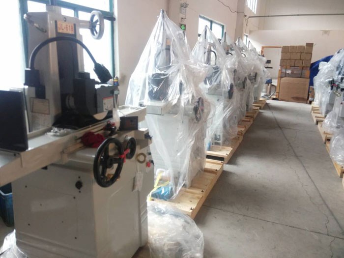 平面磨床成品庫存區